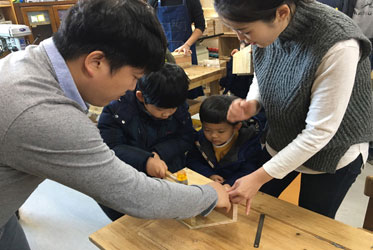토요가족목공체험3